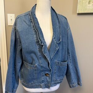 Zara Light Blue Denim Jacket